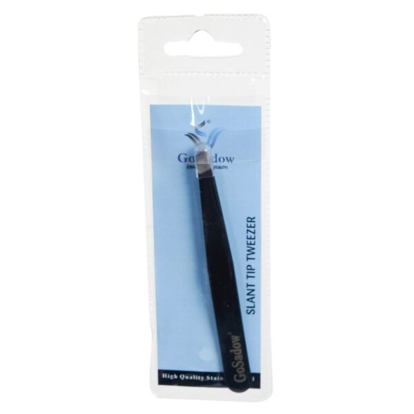 Professional Slant Tip Tweezer – High-Precision Stainless Steel Eyebrow & Facial Hair Remover Single Pcs
