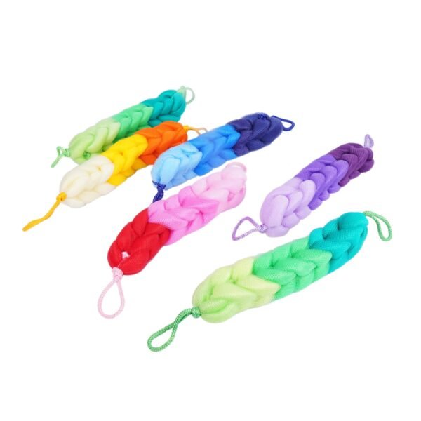 Premium Braided Back Scrubber Single Pcs
